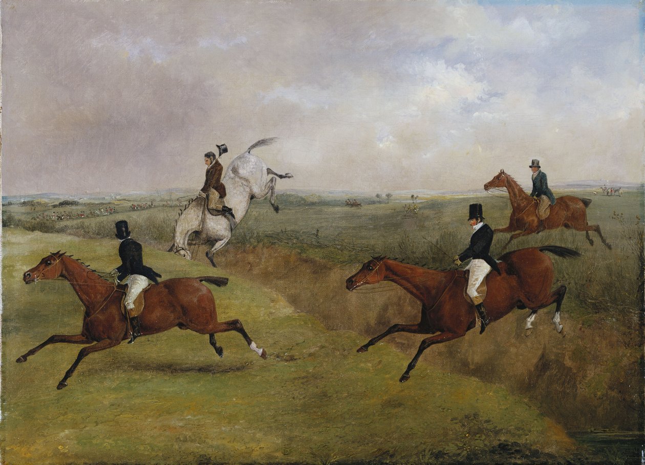 Grand Leicestershiren estejuoksu, 12. maaliskuuta 1829: Dick Christianin viimeinen syksy - yleisesti kutsutaan otsikoksi tekijältä Henry Thomas Alken