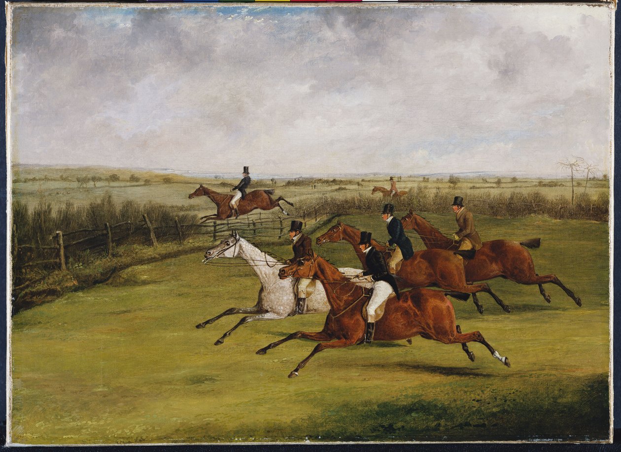 Grand Leicestershiren estejuoksu, 12. maaliskuuta 1829: Kentästä tulee valittu tekijältä Henry Thomas Alken