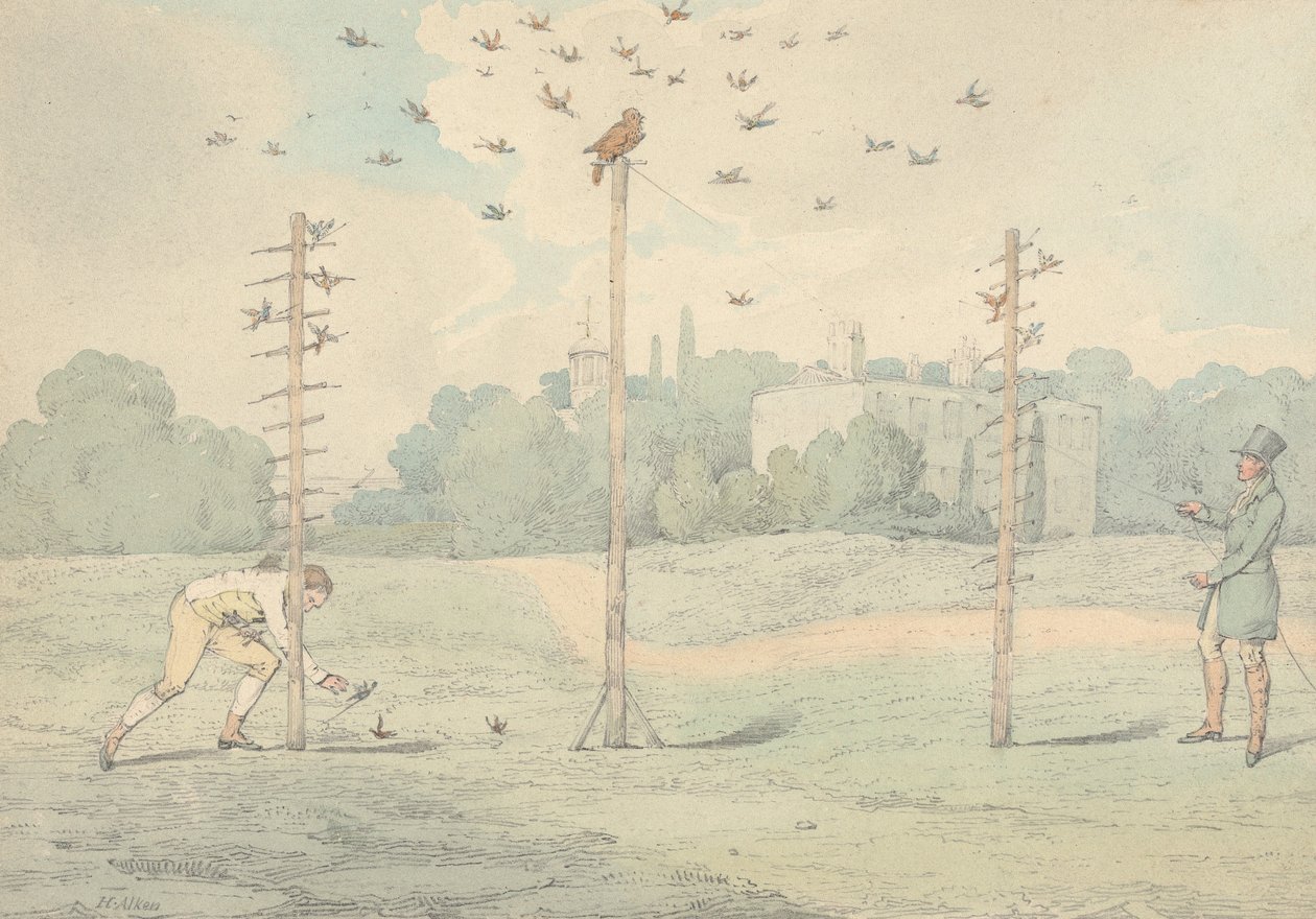 "Ison-Britannian kansallisurheilulajit", 1821: villan salakuljetus tekijältä Henry Thomas Alken