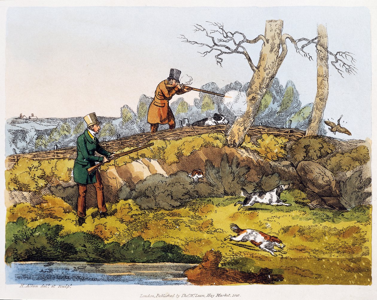 Metsäkukon metsästys tekijältä Henry Thomas Alken