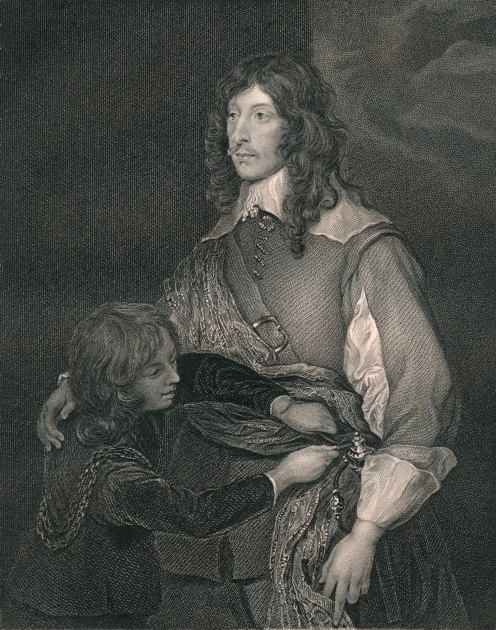 George, Lord Goring, 1800-luvun alkupuoliväli. tekijältä Henry Thomas Ryall