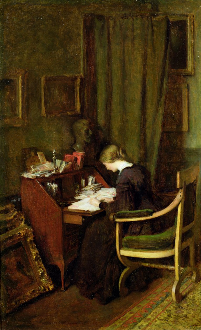 Hänen työpöydällään tekijältä Henry Thomas Schafer