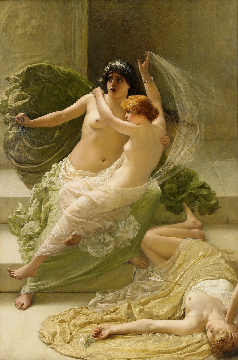 Niobe, 1881 tekijältä Henry Thomas Schafer