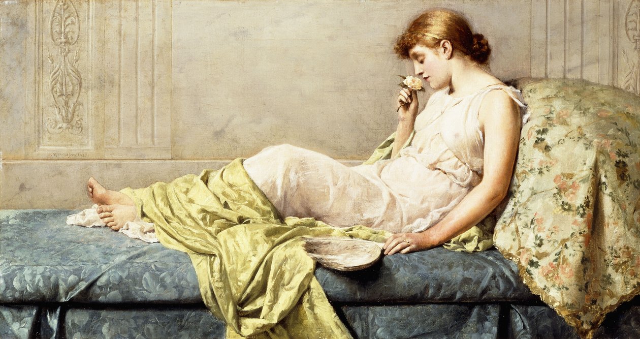 Buduaarin ruusu, 1879 tekijältä Henry Thomas Schafer