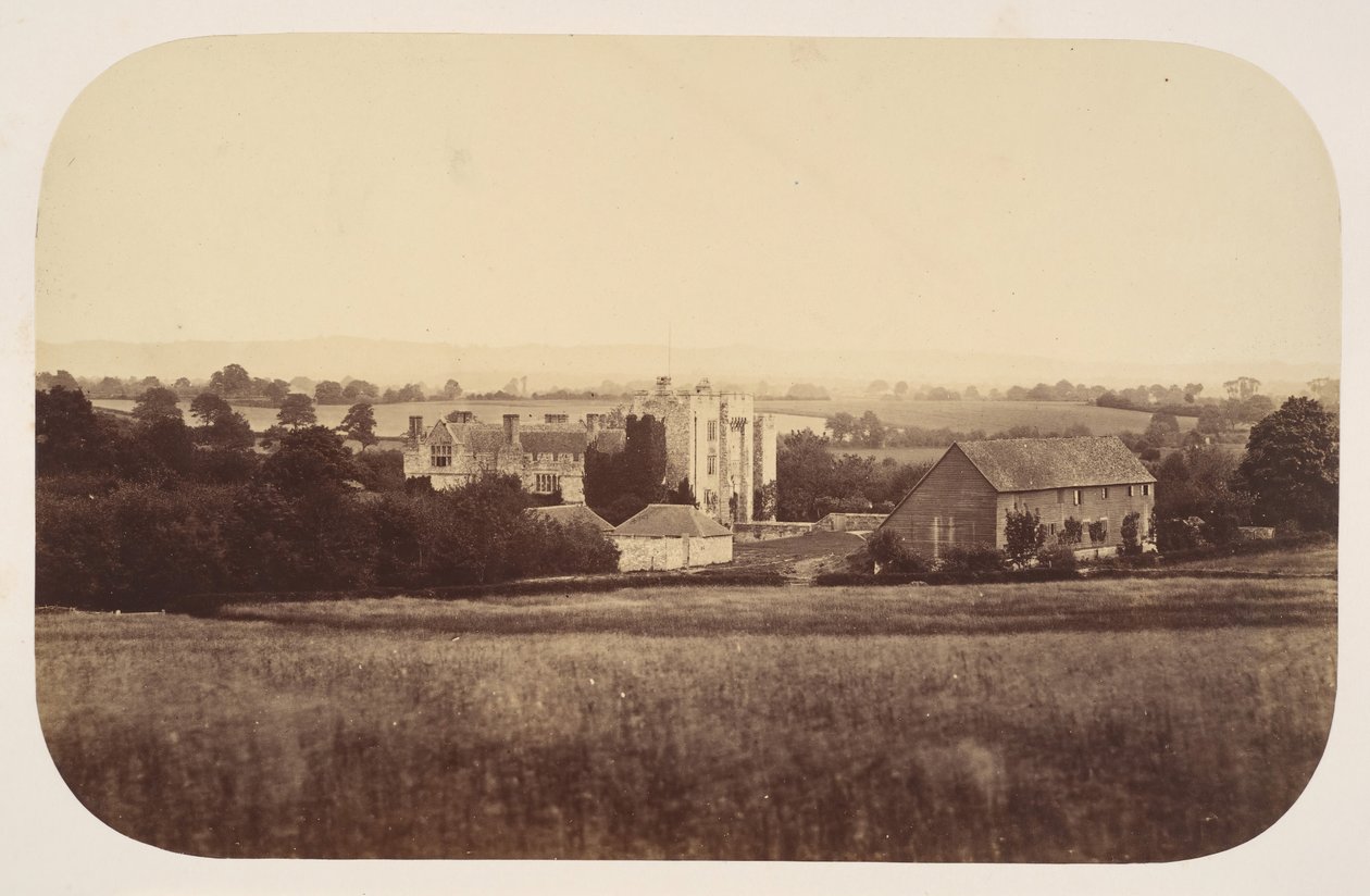 Heverin linna, Kent, 1857. tekijältä Henry Thomas Wood
