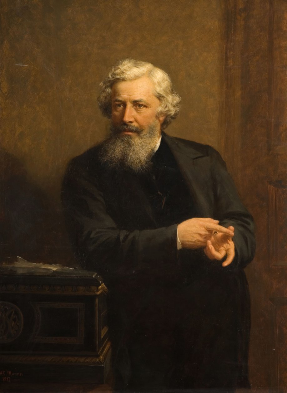 George Dawsonin muotokuva, 1877. tekijältä Henry Turner Munns