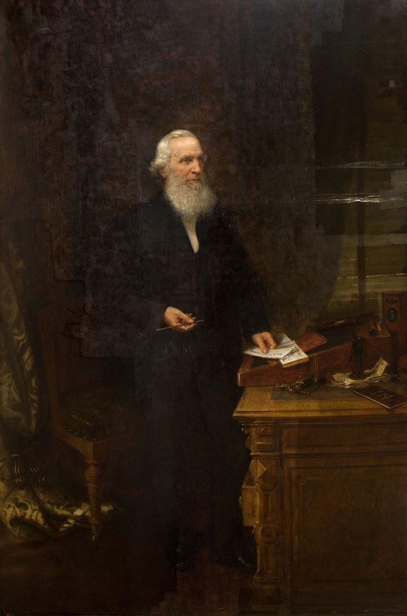 Sir Josiah Masonin muotokuva, 1873. tekijältä Henry Turner Munns