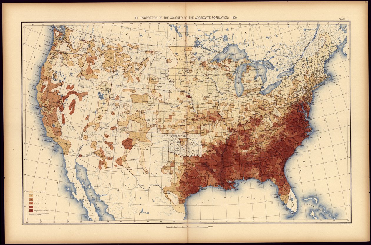 Yhdysvaltojen tilastollinen atlas, joka perustuu yhdennentoista väestönlaskennan tuloksiin tekijältä Henry United States. Census Office. 11Th Census; Gannett