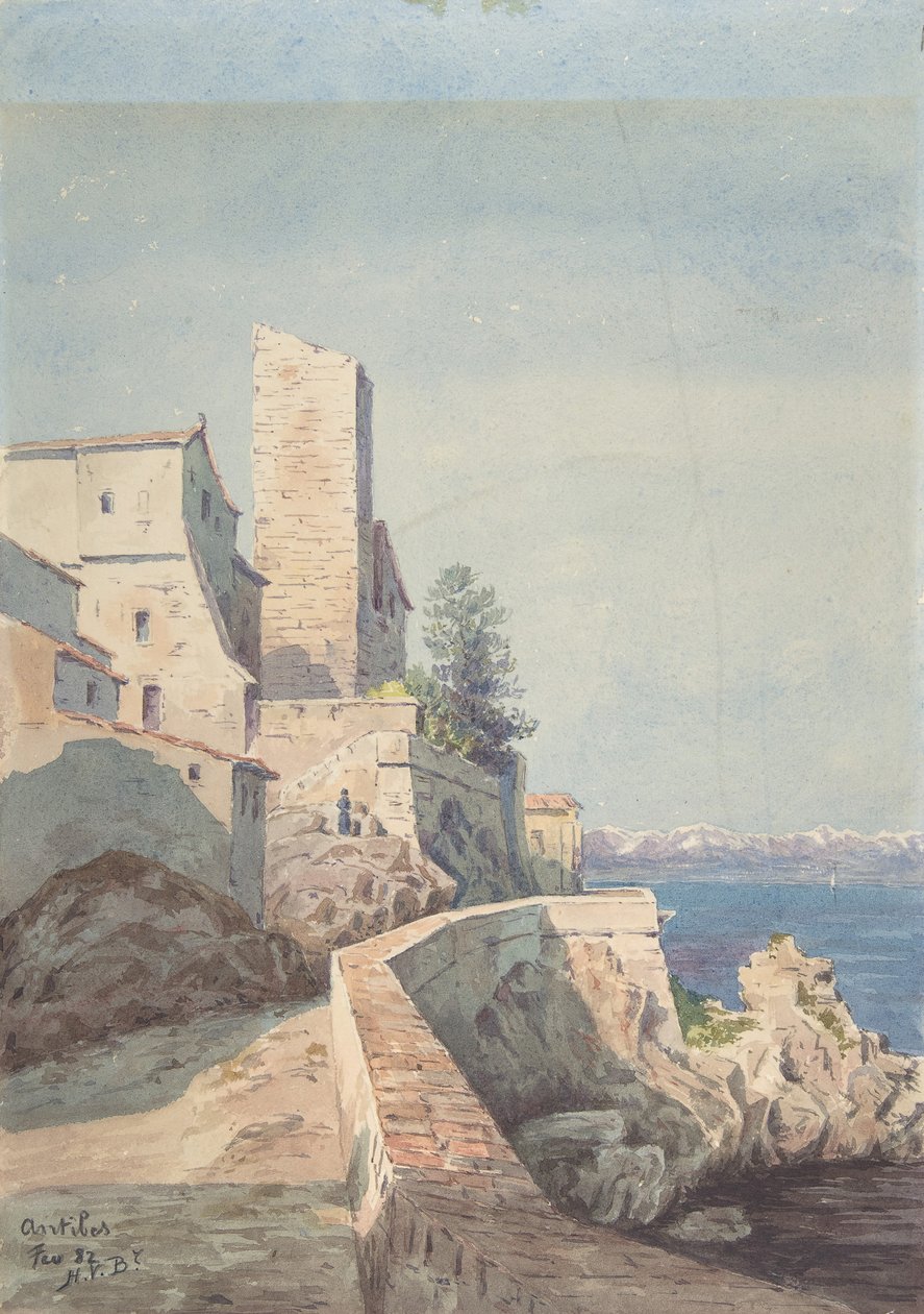 Antibes, 1882. finlandès tekijältä Henry Victor Burgy