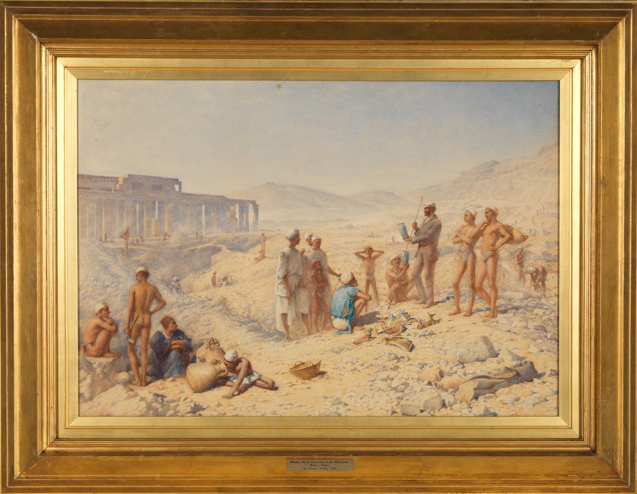 Kaivaukset Egyptissä: Professori Petrie Thebassa tekijältä Henry Wallis