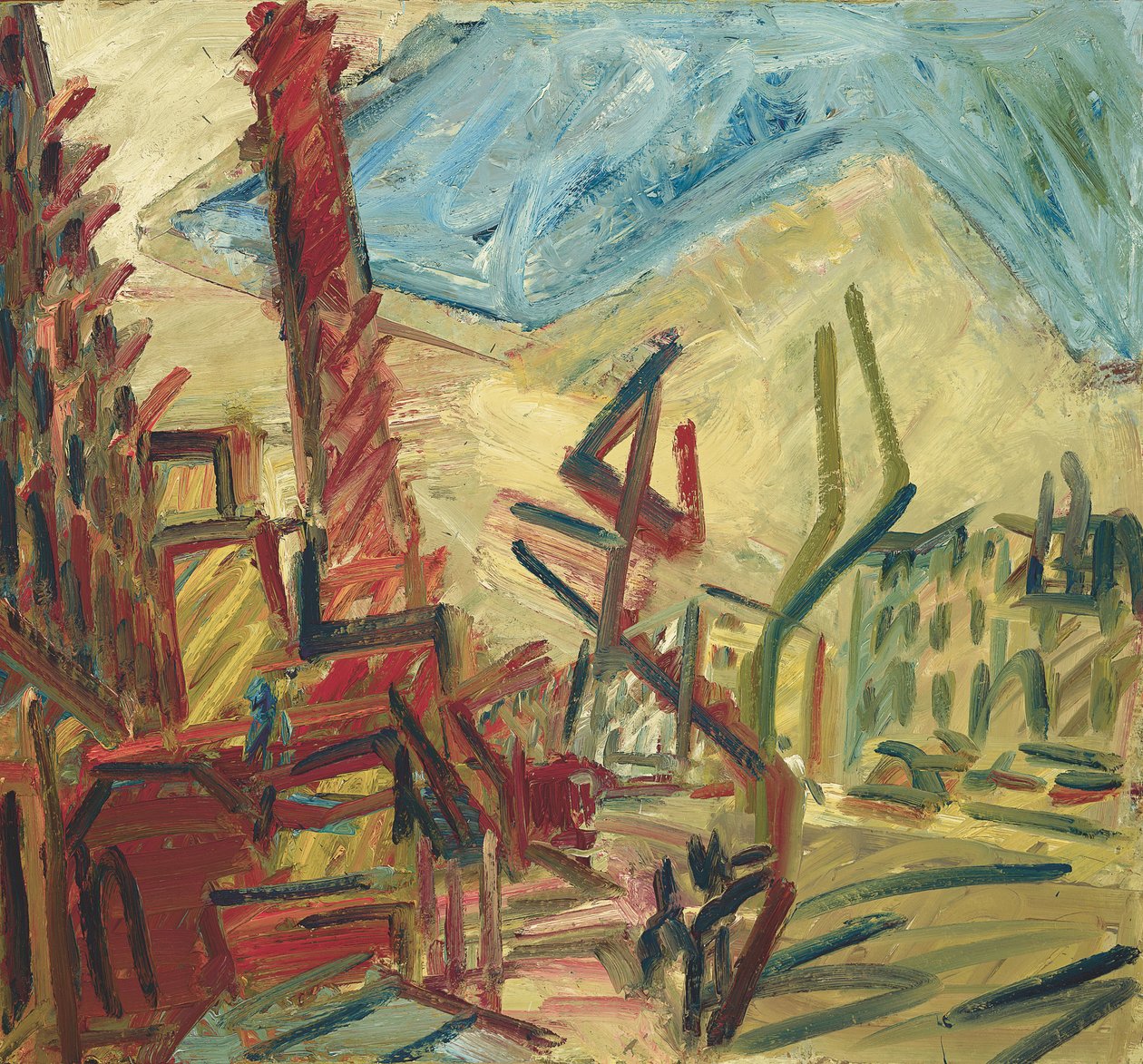 Tree in Mornington Crescent, 1991-92 tekijältä Henry Wallis