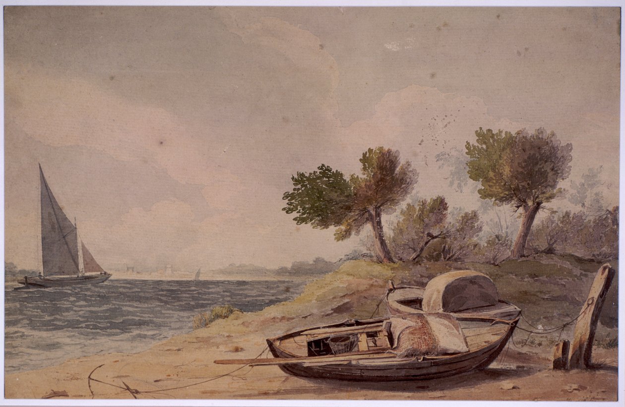Lähellä Batterseaa, Lontoo, 1818. tekijältä Henry Walter