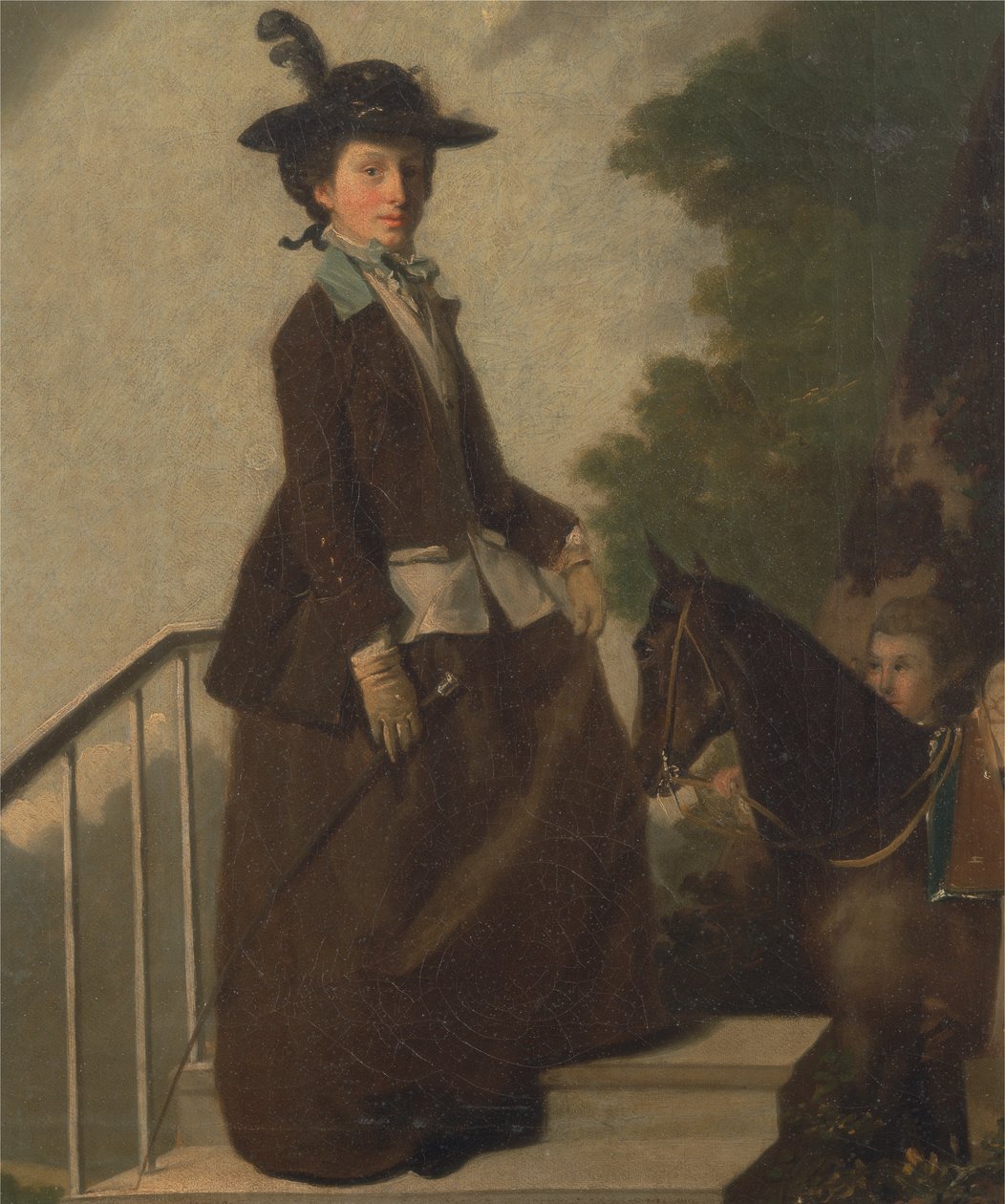 Elizabeth Bridgman, taiteilijan sisar tekijältä Henry Walton