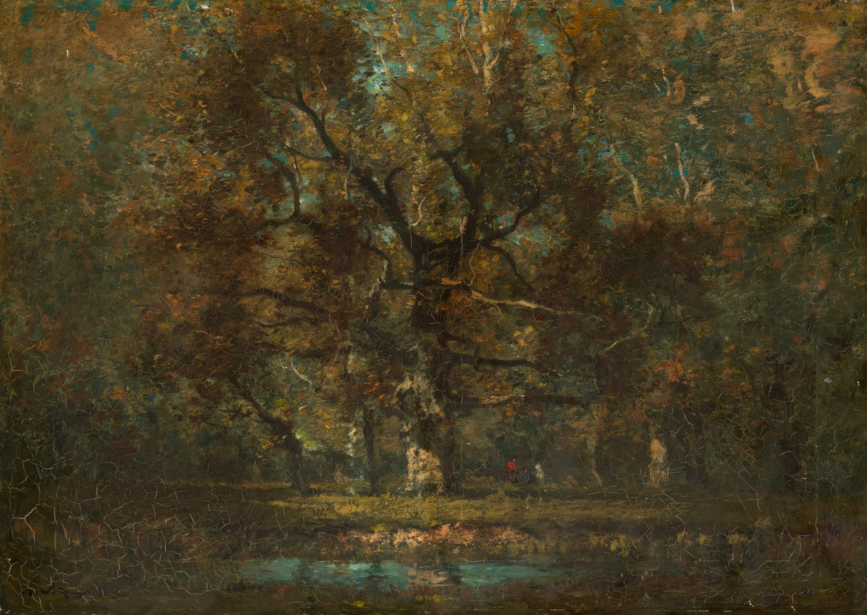 Oak Tree, 1895. tekijältä Henry Ward Ranger