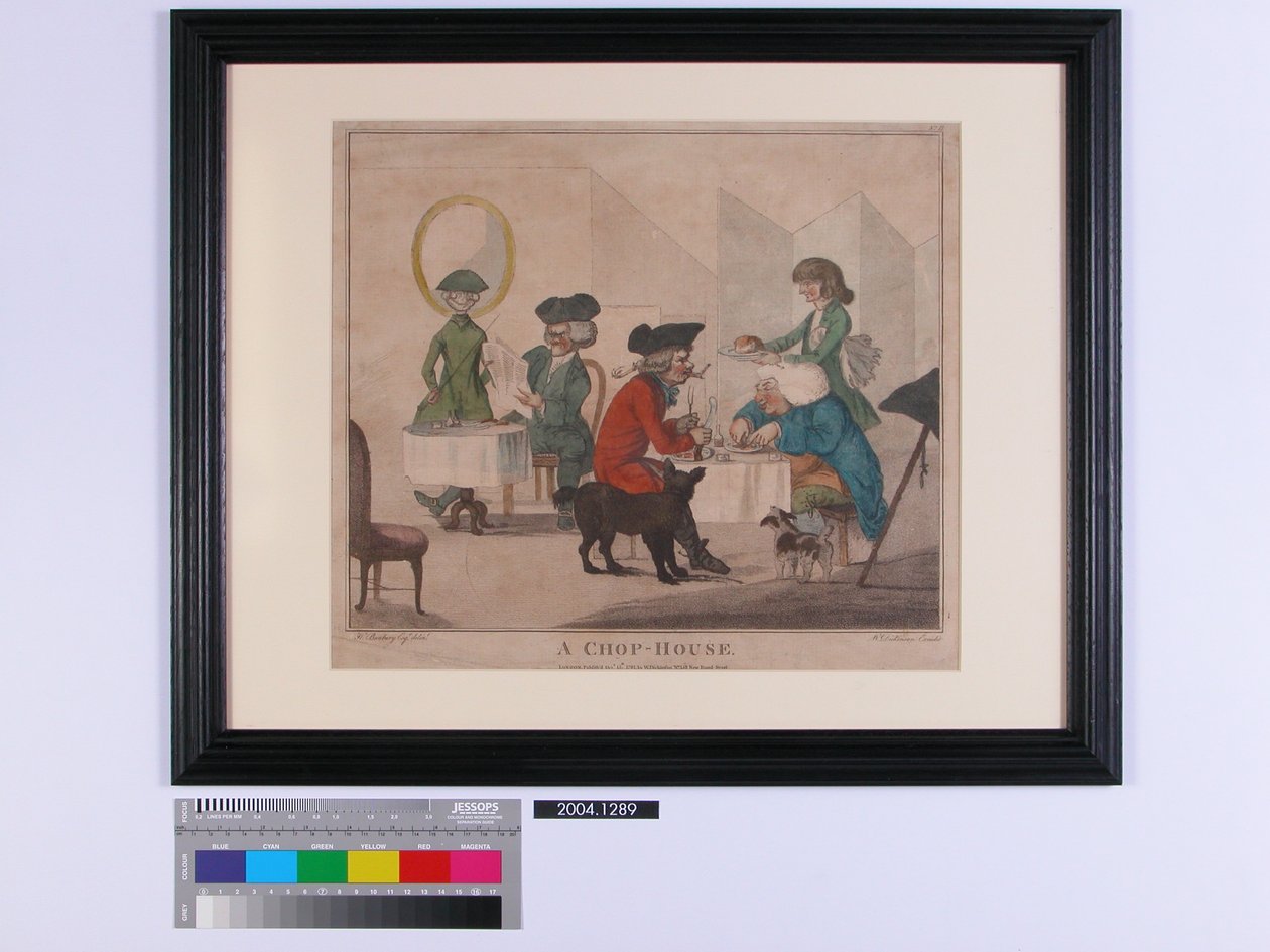 Chop House, 1781 tekijältä Henry William Bunbury