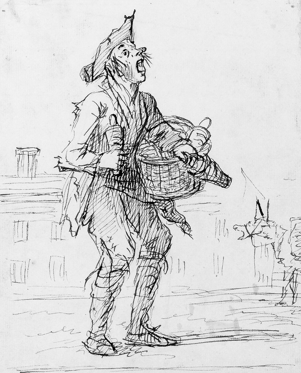 Tutkimus katuhuudosta aasin kanssa tekijältä Henry William Bunbury