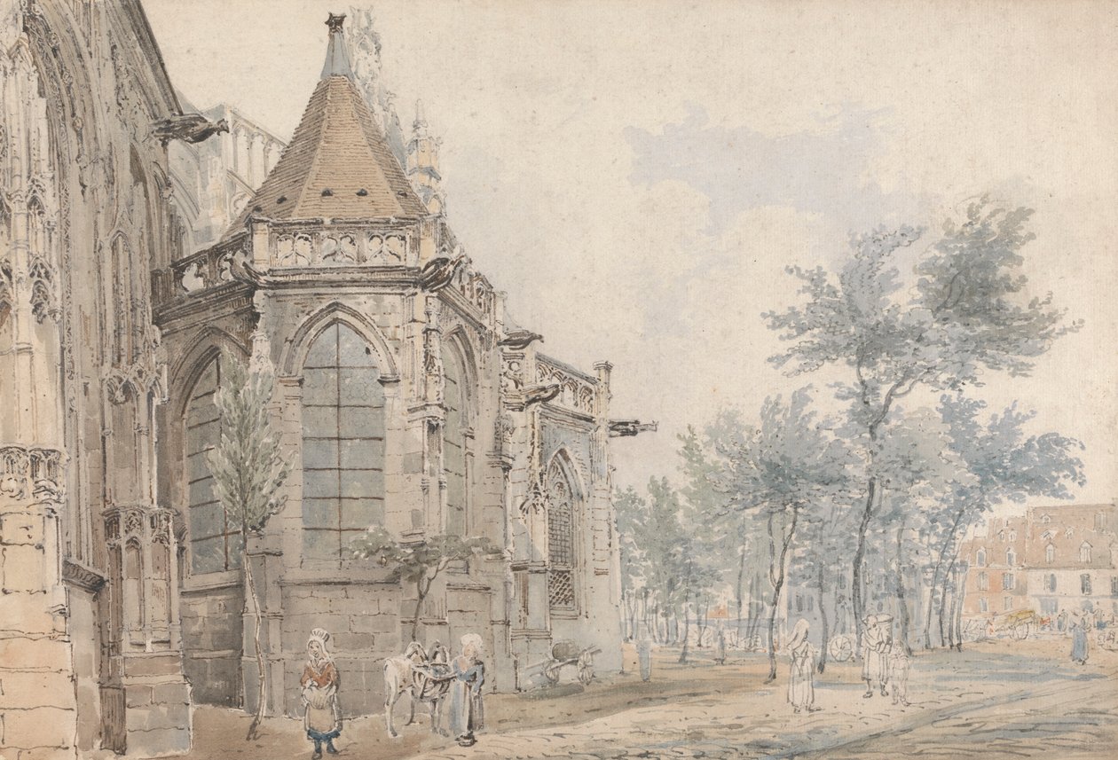 St. Jacques, Dieppe tekijältä Henry William Burgess