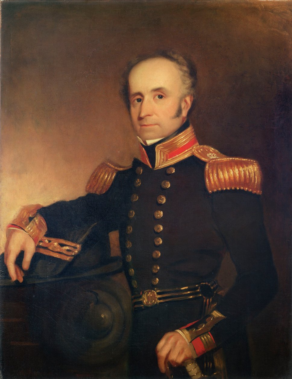 Kapteeni Thomas Dickinson (1786-1854) tekijältä Henry William Pickersgill