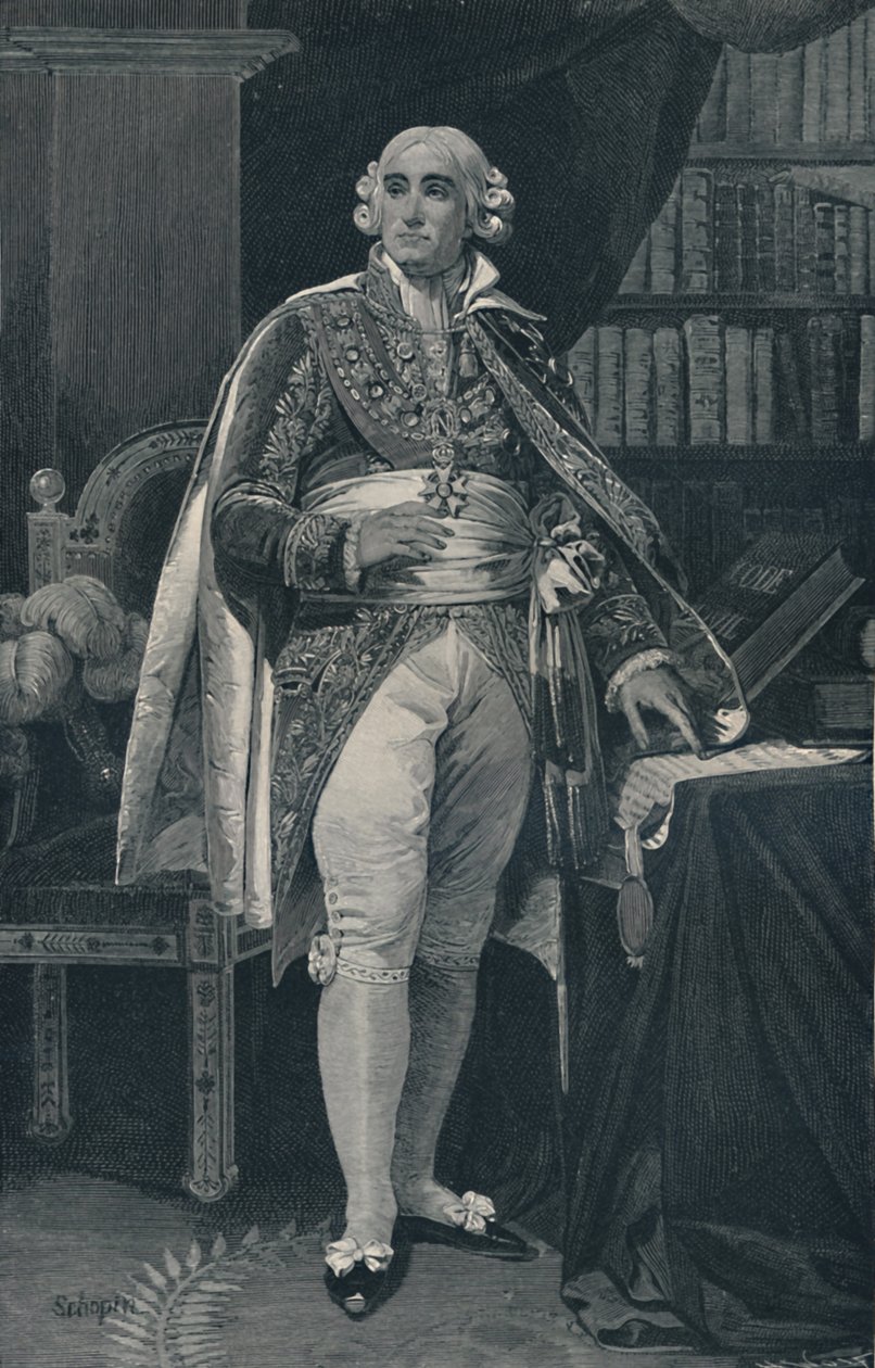 Jean-Jacques-Régis De Cambacérès - Parman herttua, n. 1800, 1896 tekijältä Henry Wolf