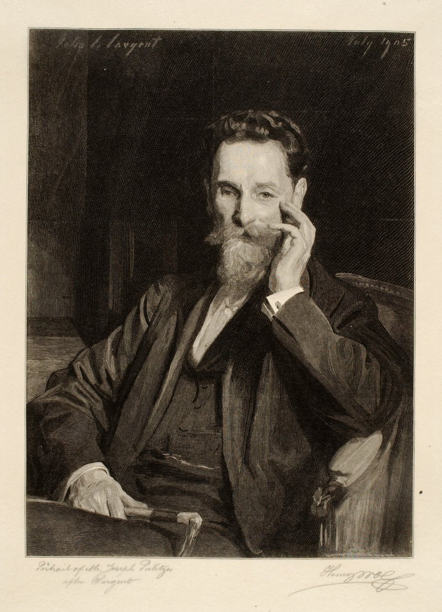 Joseph Pulitzer tekijältä Henry Wolf