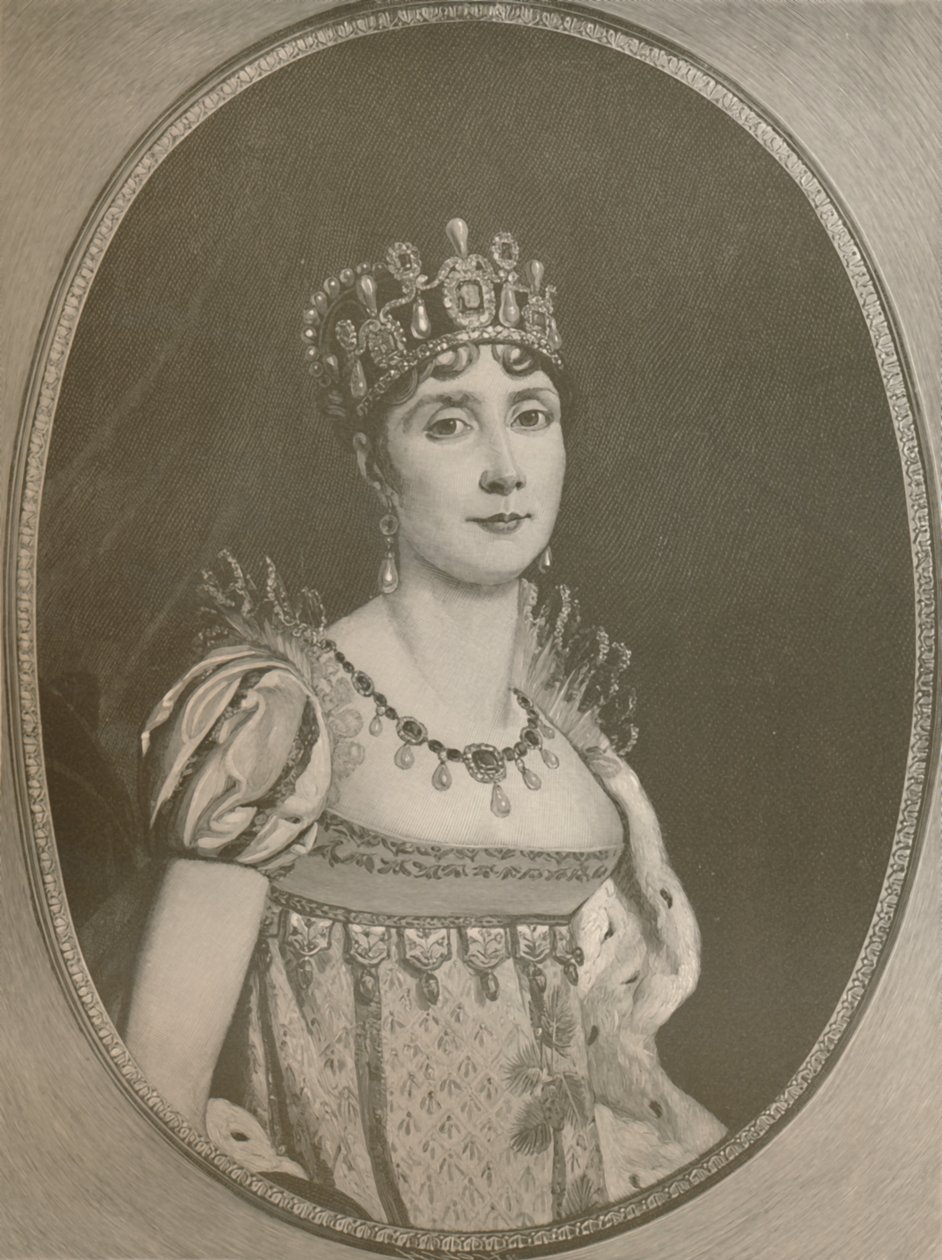 Josephine - Ranskan keisarinna, 1808, 1896 tekijältä Henry Wolf