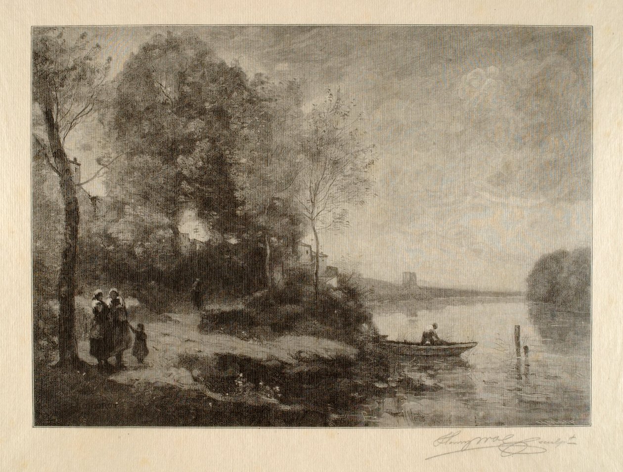 La Riviere a la Tour Lointaine (Riviere a la Tour Lointaine) tekijältä Henry Wolf