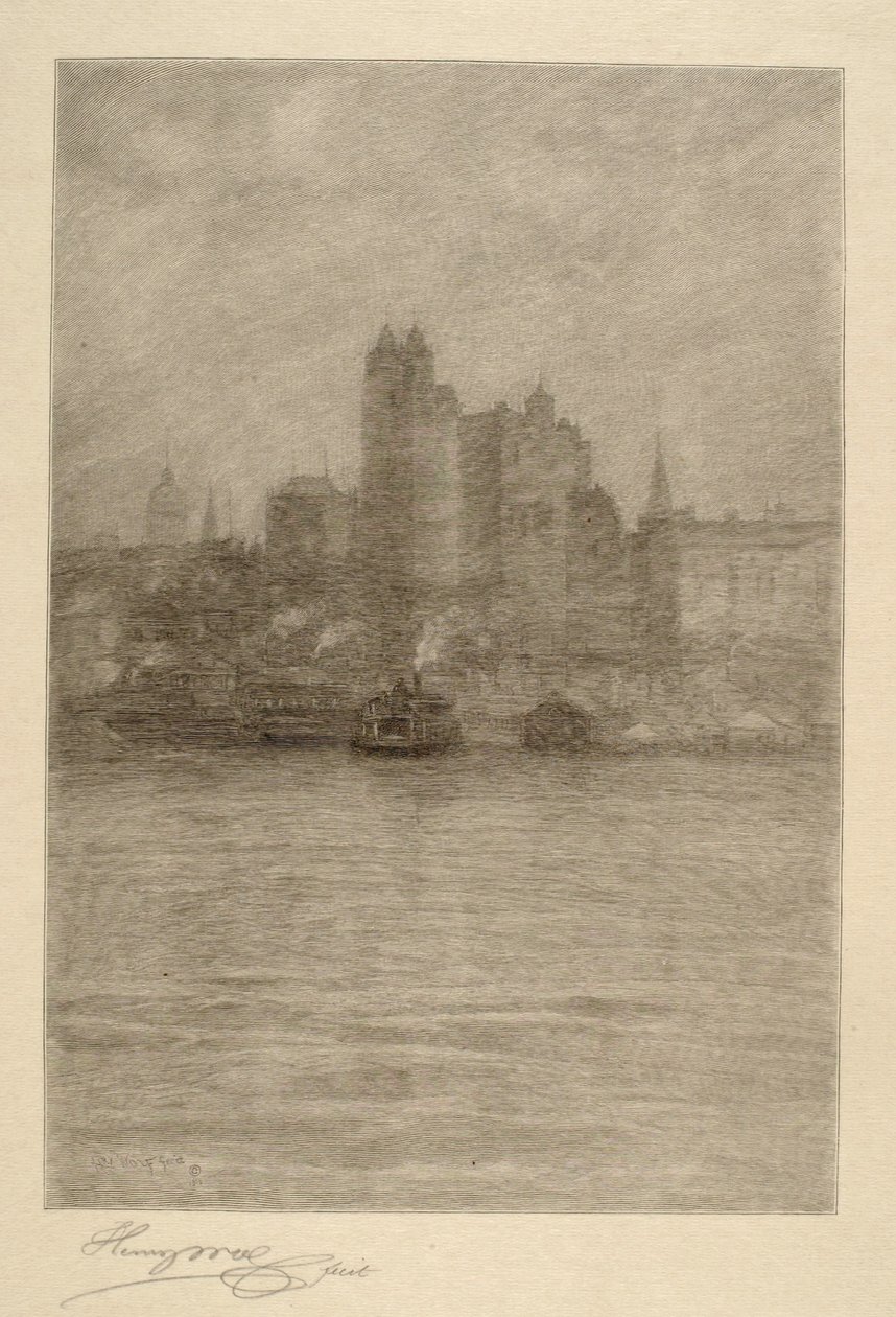 Lower New York sumussa tekijältä Henry Wolf