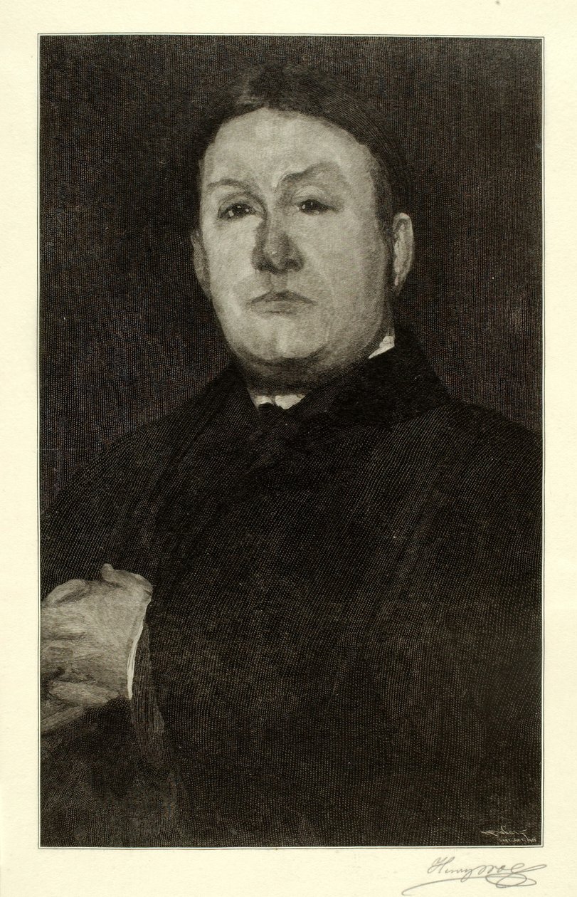 Richard Canfield, muotokuvan luonnos tekijältä Henry Wolf