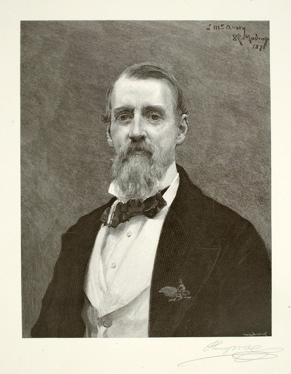 Samuel Putnam Avery tekijältä Henry Wolf