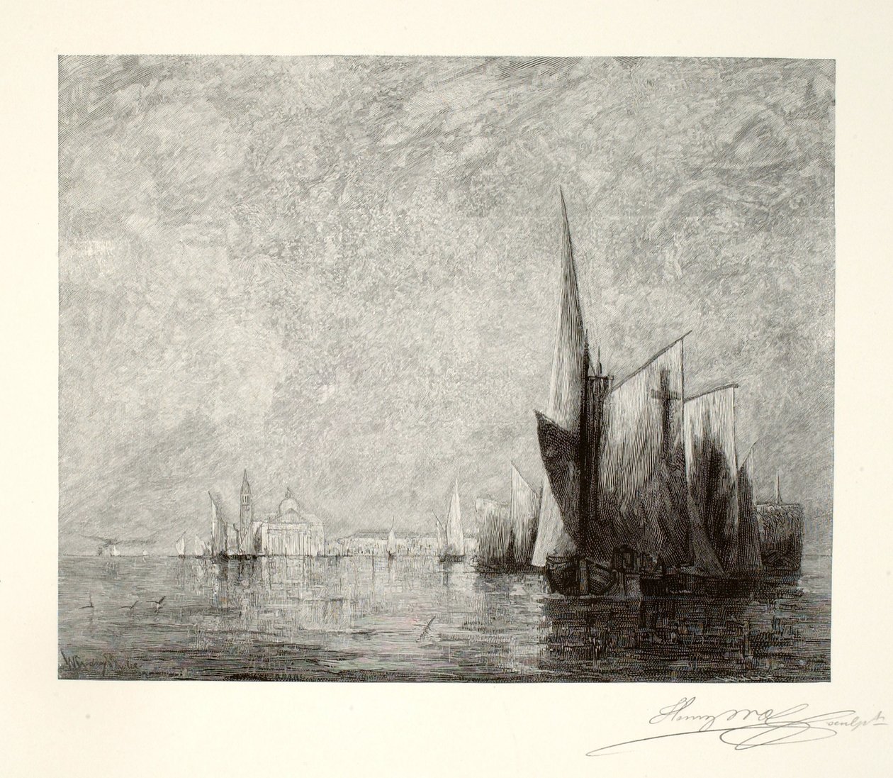 San Giorgio, Venetsia tekijältä Henry Wolf