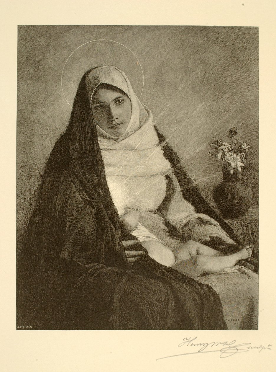 Ruusun Madonna tekijältä Henry Wolf