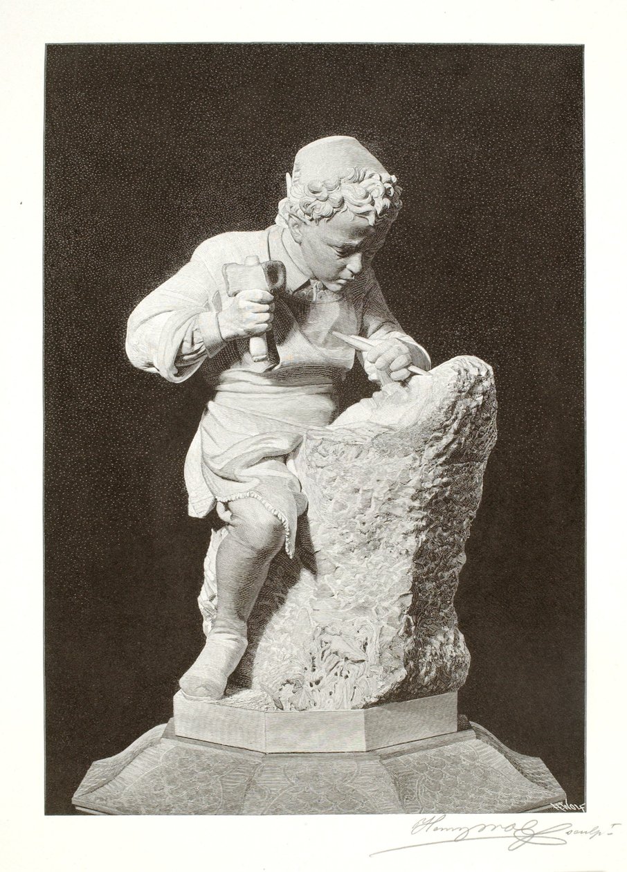 Nuori Michelangelo tekijältä Henry Wolf