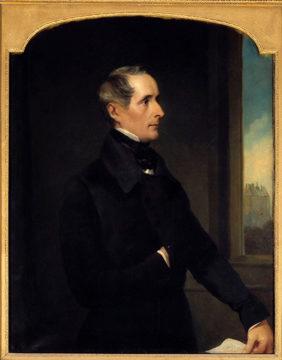 Alphonse de Lamartinen (1790-1869) runoilijan ja poliitikon muotokuva Henry Phillipsin (1820-1868) maalaus 1848 su. 1,17 x 0,9 m Pariisi, tekijältä Henry Wyndham Phillips