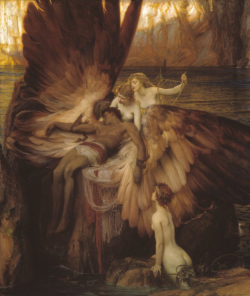 Valitus Icarukselle tekijältä Herbert James Draper