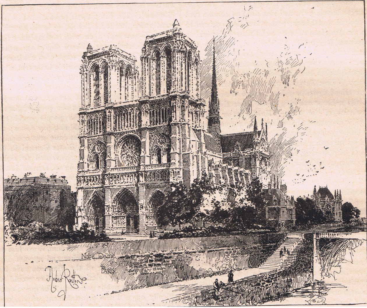Notre Dame, Pariisi tekijältä Herbert Railton