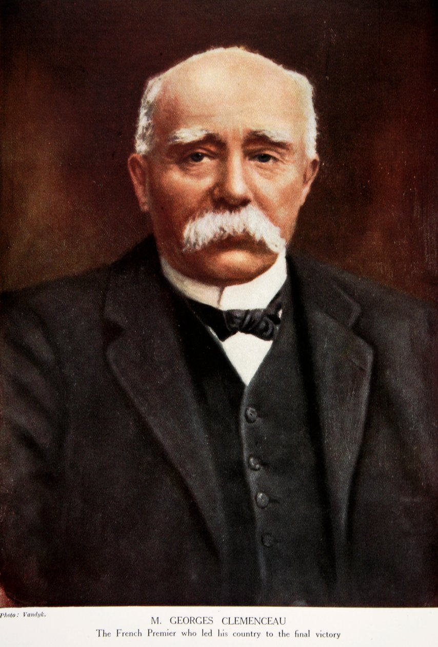 herra Georges Clemenceau, 1914-1919 tekijältä Herbert Vandyk