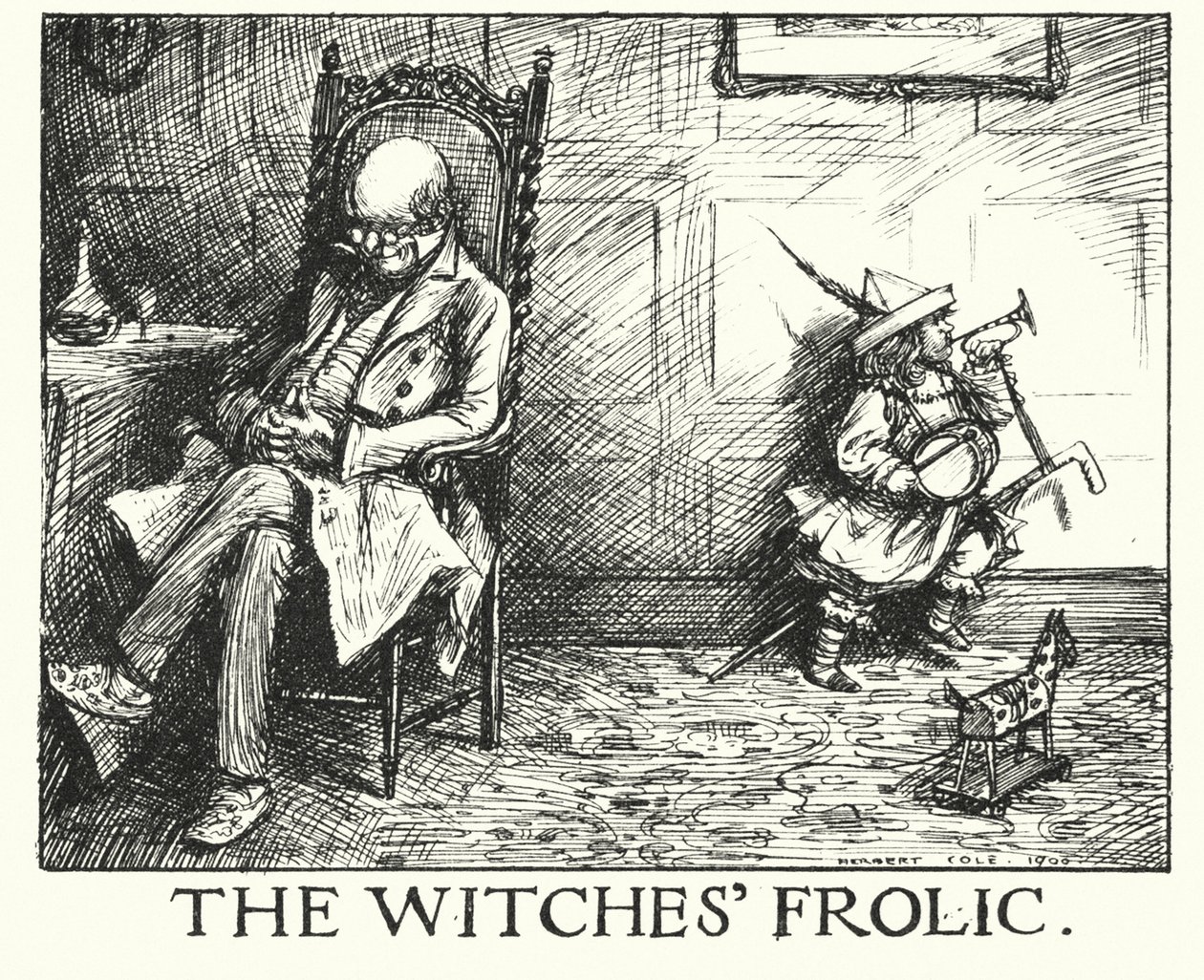 Ingoldsby Legends: (litografia): The Witches