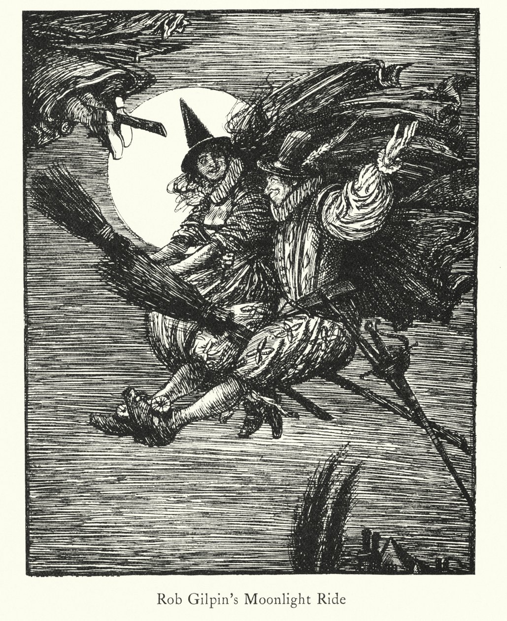 Ingoldsby Legends: (litografia): The Witches