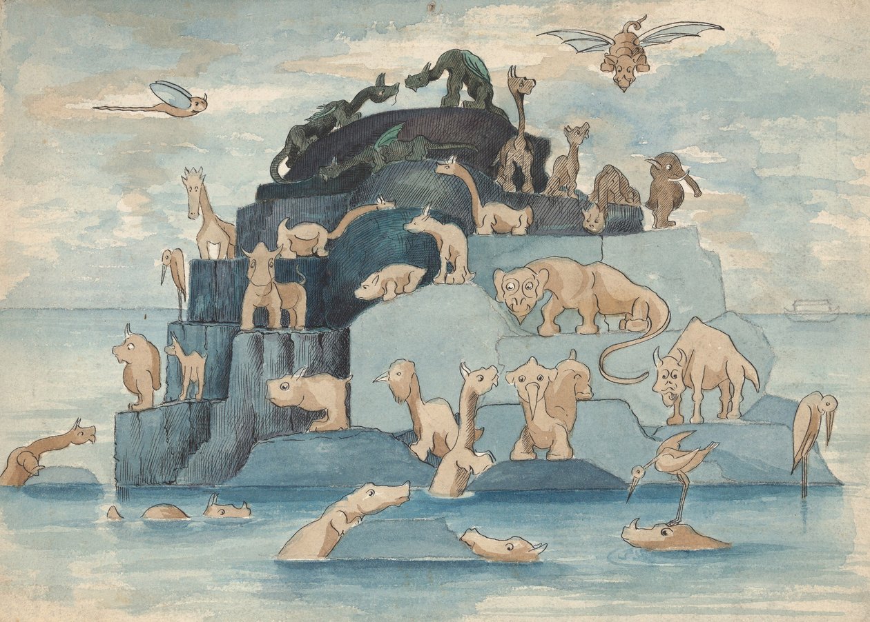 Fantastiset eläimet jäivät arkista, 1911-24 tekijältä Herbert E. Crowley