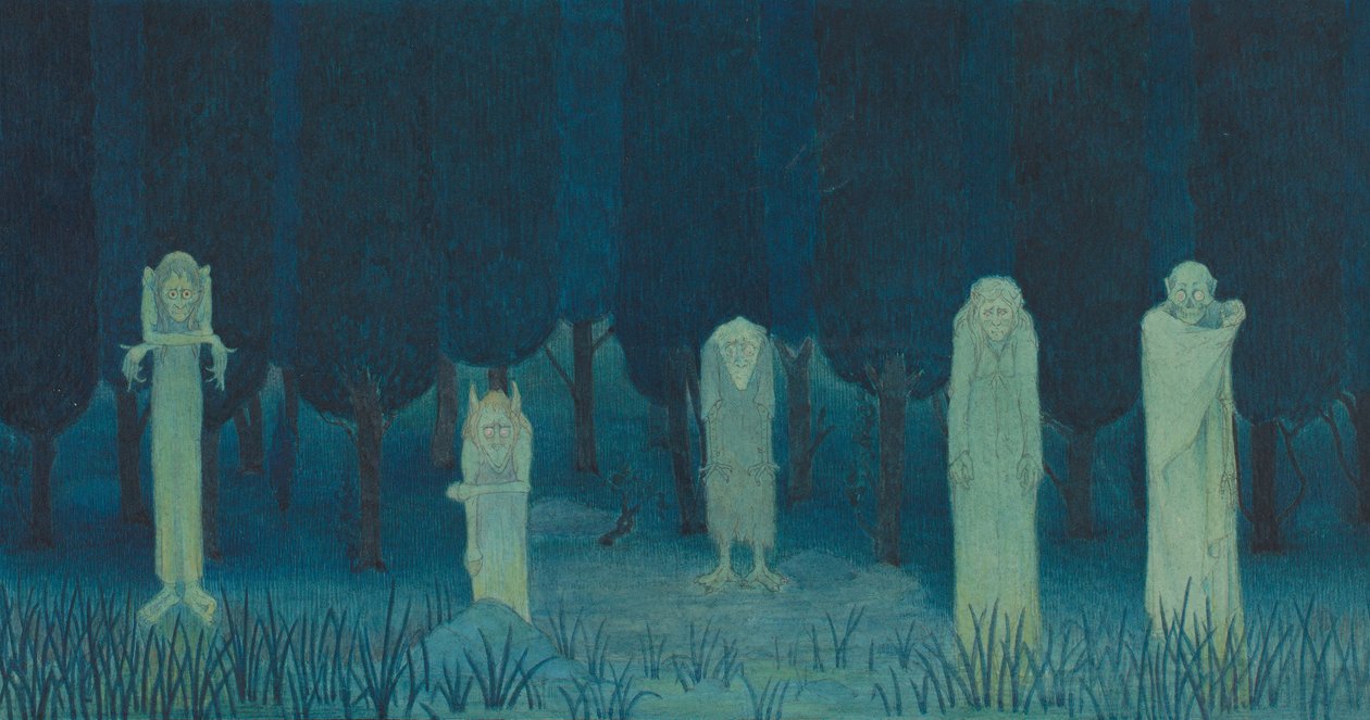 Five Ghouls, 1911-24 tekijältä Herbert E. Crowley
