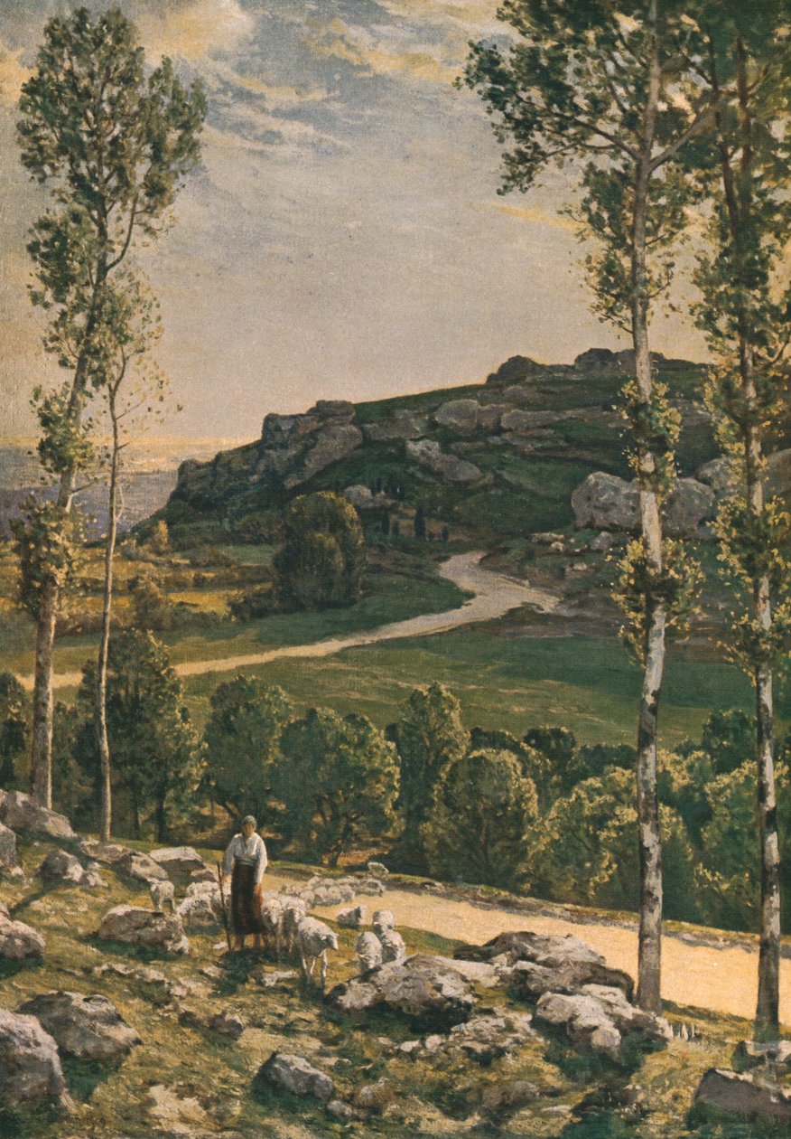 Vuoristotie Provencessa, 1904, 1930. tekijältä Herbert Edwin Pelham Hughes Stanton