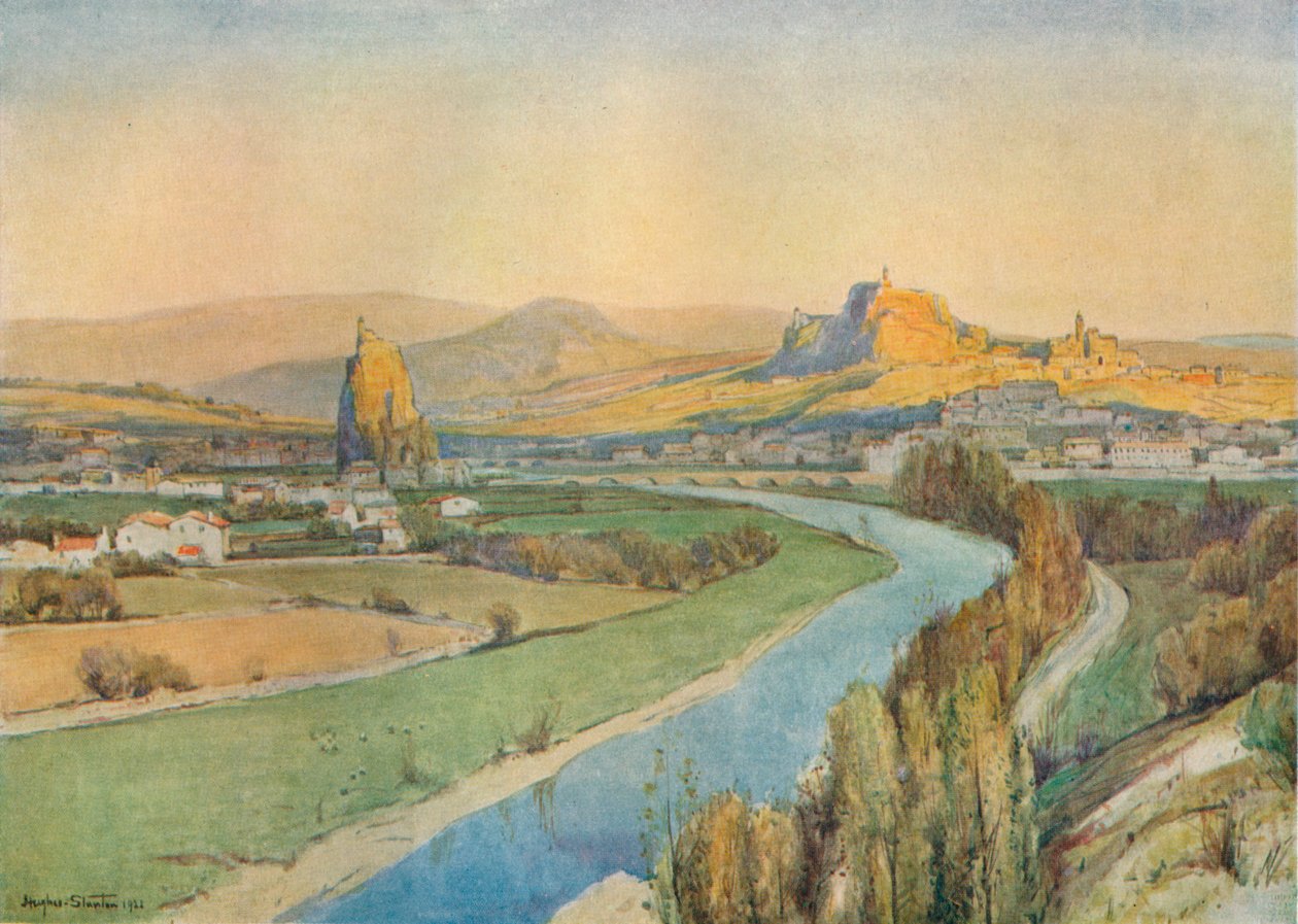 "Le Puy, Ranska", 1922 tekijältä Herbert Edwin Pelham Hughes Stanton