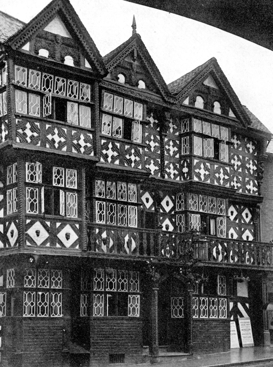 Feathers Hotel, Ludlow, Shropshire, Englanti, 1924-1926 tekijältä Herbert Felton
