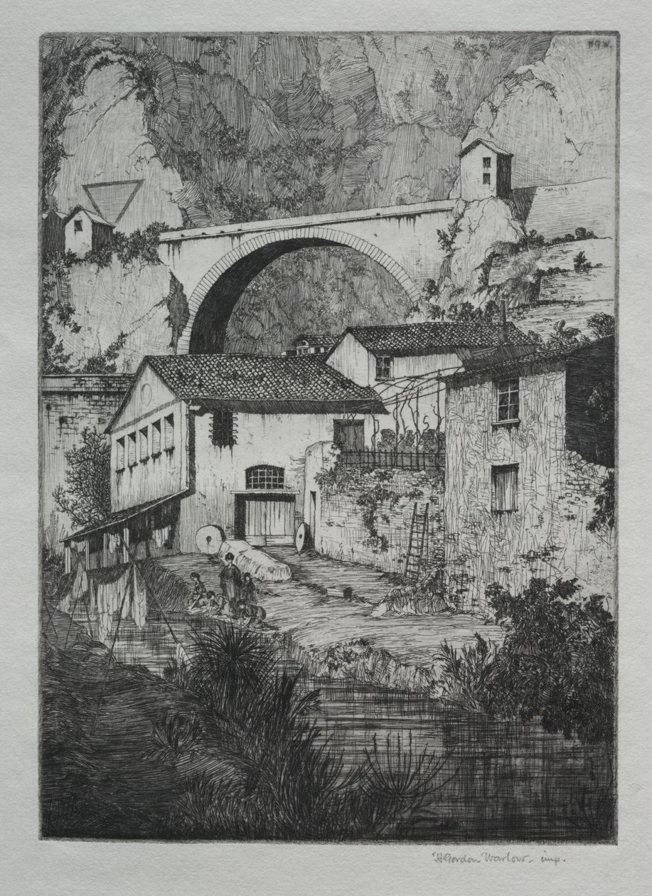 Pont St. Louis, Manton tekijältä Herbert Gordon Warlow