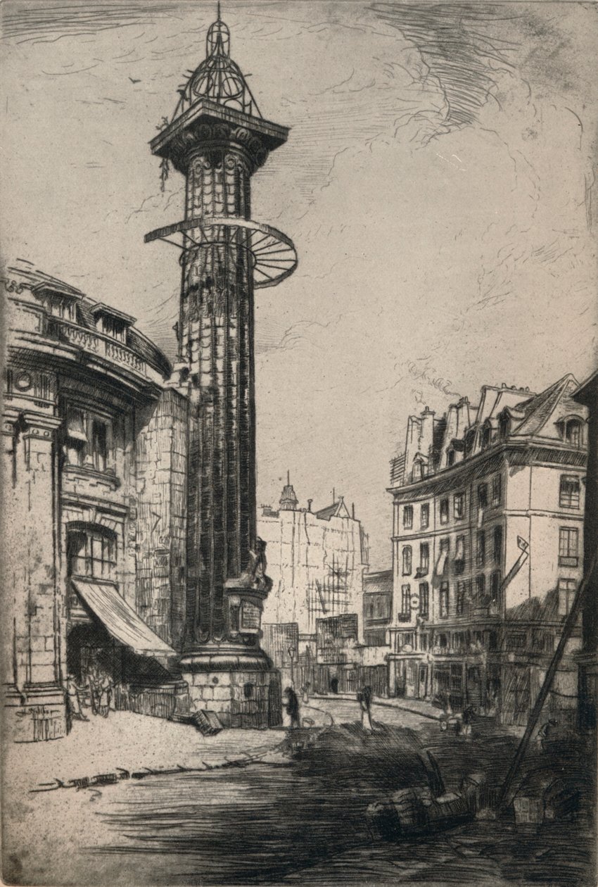"Catherine de Medicin astrologinen pylväs", 1915 tekijältä Herbert Hillier