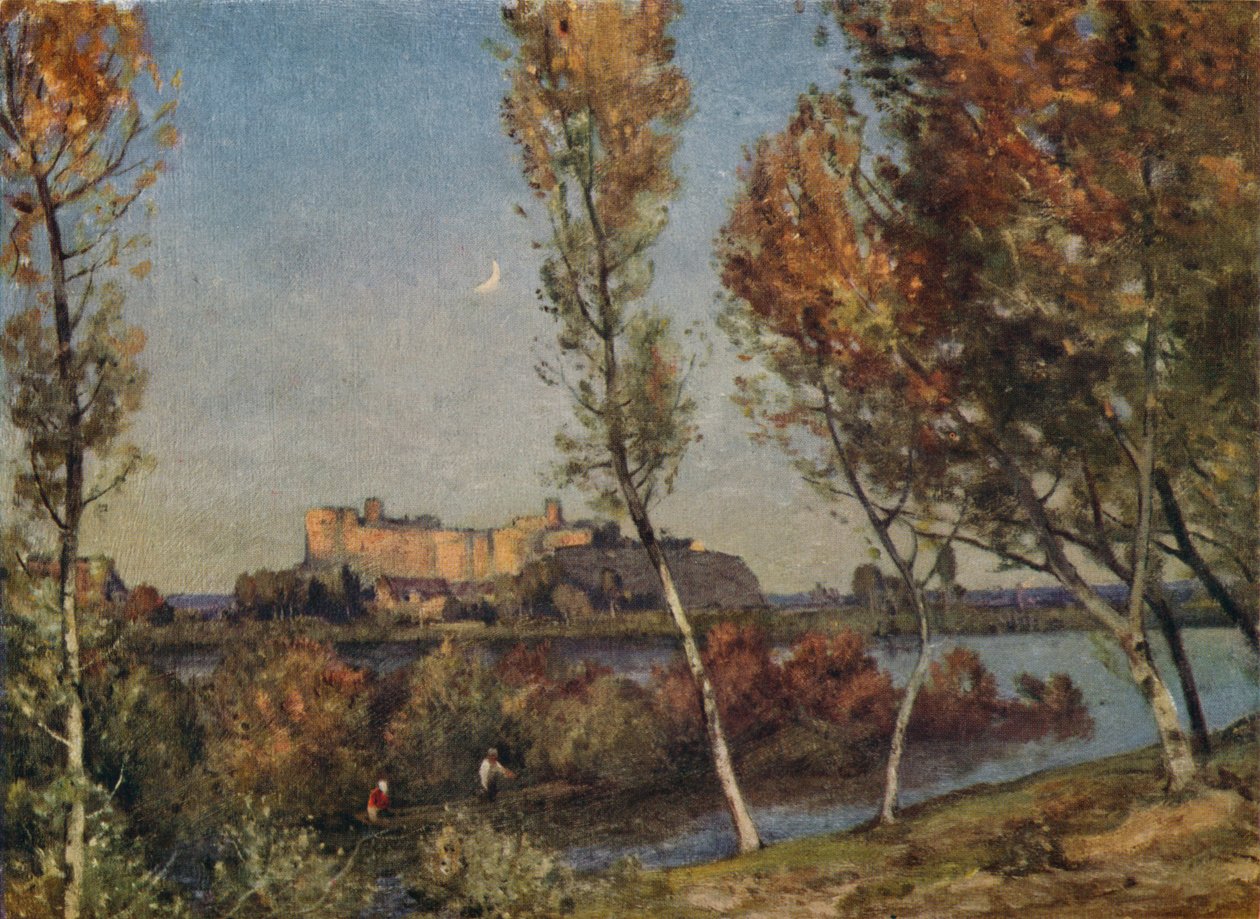 Twilight, Avignon, 1920 tekijältä Herbert Hughes Stanton