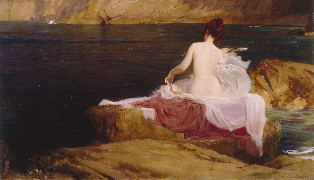 Calypson saari tekijältä Herbert James Draper