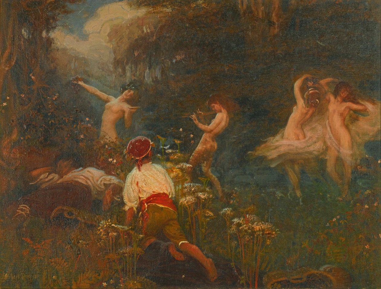 The Vintage Mornin ensimmäinen luonnos tekijältä Herbert James Draper