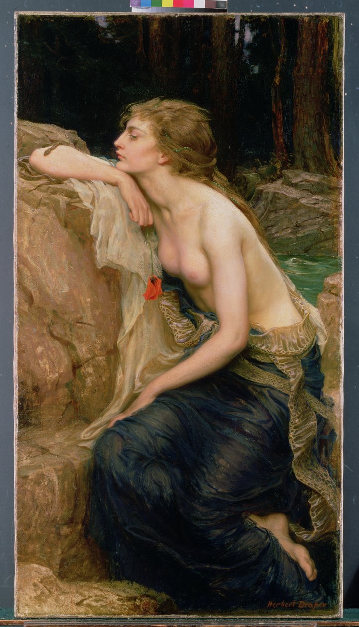 Huonekalut ja erilaiset esineet 1100- ja 1300-luvuilta tekijältä Herbert James Draper