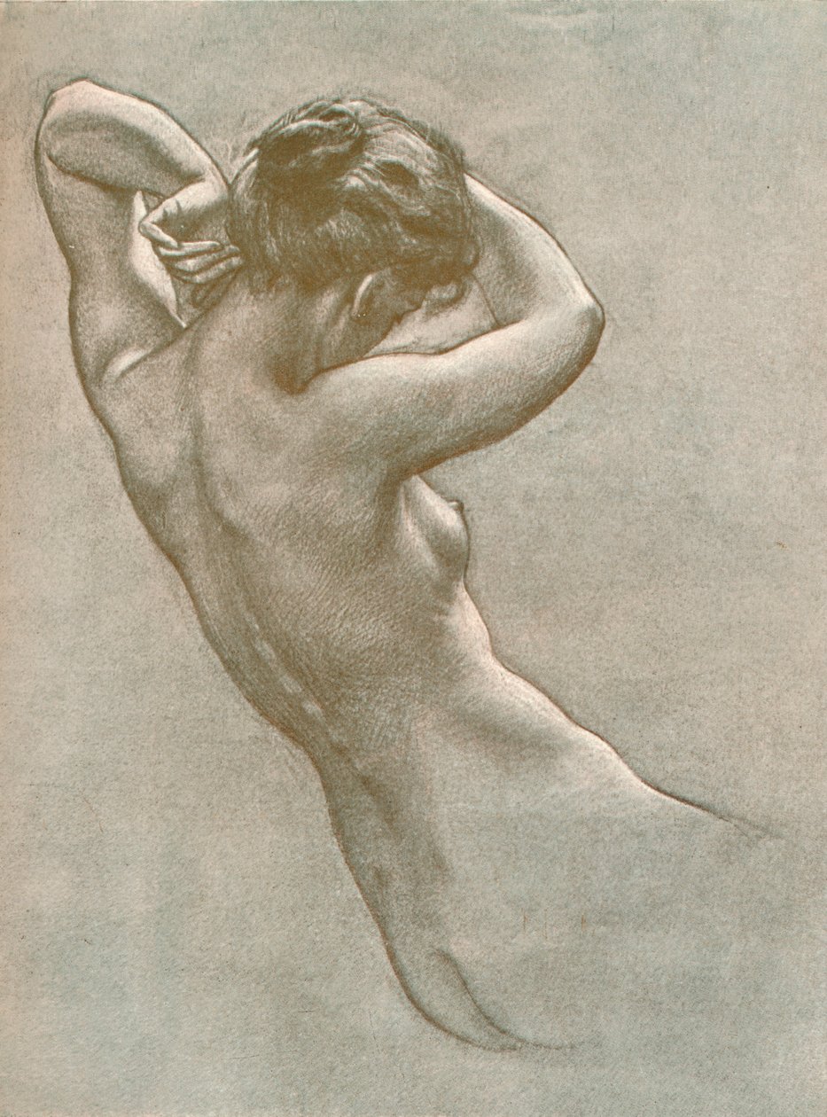 Study for Prospero Summoning Nymphs and Deities, c1902, 1903 tekijältä Herbert James Draper